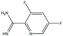 2-Pyridinecarboximidamide,3,5-difluoro-(9CI) Struktur