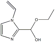 1H-Imidazole-2-methanol,1-ethenyl-alpha-ethoxy-(9CI) Struktur