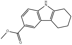 methyl 2,3,4,9-tetrahydro-1H-carbazole-6-carboxylate Struktur