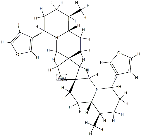 (13S)-Neothiobinupharidine Struktur