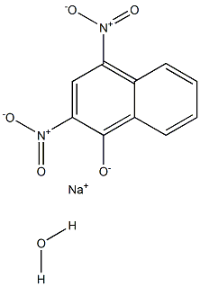 MARTIUS YELLOW  SODIUM SALT MONOHYDRATE& Struktur