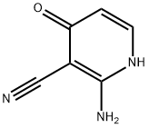 3-Pyridinecarbonitrile,2-amino-1,4-dihydro-4-oxo-(9CI) Struktur