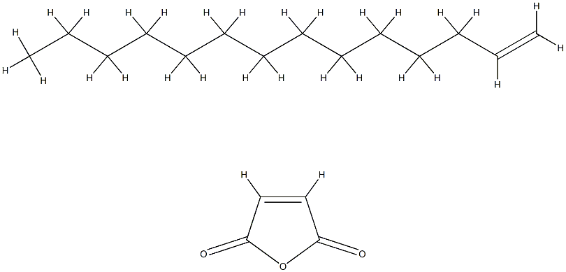 POLY(MALEIC ANHYDRIDE-ALT-1-TETRADECENE) Struktur