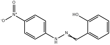 Benzaldehyde,2-hydroxy-, 2-(4-nitrophenyl)hydrazone Struktur