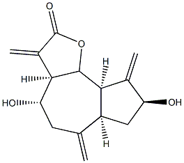 DESACYLCYNAROPICRIN Struktur