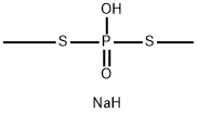 Dithiophosphoric acid S,S-dimethyl O-sodium salt Struktur