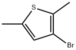 3-BROMO-2,5-DIMETHYLTHIOPHENE Struktur