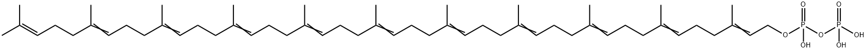 undecaprenyl pyrophosphate Struktur