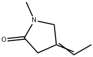 2-Pyrrolidinone,4-ethylidene-1-methyl-(9CI) Struktur