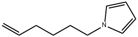 1H-Pyrrole,1-(5-hexenyl)-(9CI) Struktur