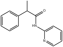 2-phenyl-N-(2-pyridinyl)propanamide Struktur