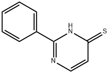 4(1H)-Pyrimidinethione,2-phenyl-(9CI) Struktur