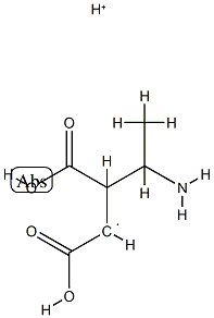 Butyl,  3-amino-1,2-dicarboxy-,  conjugate  monoacid  (8CI) Struktur