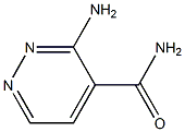 4-Pyridazinecarboxamide,3-amino-(8CI,9CI) Struktur