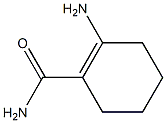 1-Cyclohexene-1-carboxamide,2-amino-(8CI) Struktur