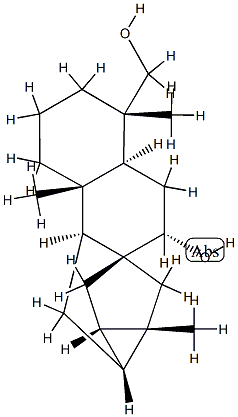 (4S)-Trachylobane-7β,18-diol Struktur