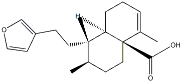 Strigillanoic acid B Struktur