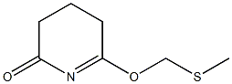 2(3H)-Pyridinone,4,5-dihydro-6-[(methylthio)methoxy]-(9CI) Struktur