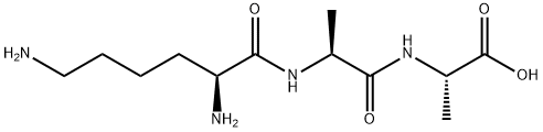 H-Lys-Ala-Ala-OH Struktur