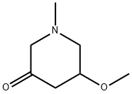 3-Piperidinone,5-methoxy-1-methyl-(9CI) Struktur