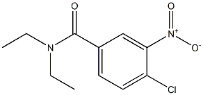 4-chloro-N,N-diethyl-3-nitrobenzamide Struktur