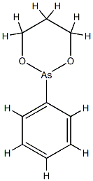 2-Phenyl-1,3,2-dioxarsenane Struktur