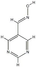 5-Pyrimidinecarboxaldehyde, oxime, [C(E)]- (9CI) Struktur