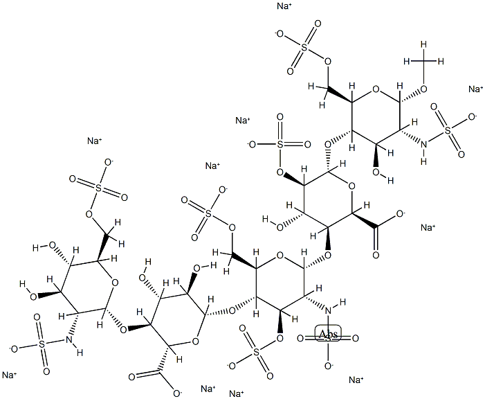 FondaparinuxSodium Struktur