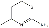 4H-1,3-Thiazin-2-amine,5,6-dihydro-4-methyl-(9CI) Struktur