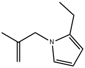 1H-Pyrrole,2-ethyl-1-(2-methyl-2-propenyl)-(9CI) Struktur