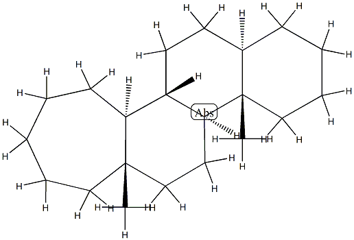 D-Dihomo-5α-androstane Struktur