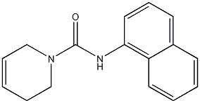 1(2H)-Pyridinecarboxamide,3,6-dihydro-N-1-naphthalenyl-(9CI) Struktur