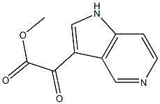 methyl 2-oxo-2-(1H-pyrrolo[3,2-c]pyridin-3-yl)acetate Struktur