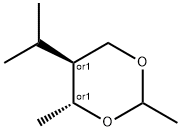 1,3-Dioxane,2,4-dimethyl-5-(1-methylethyl)-,(4R,5S)-rel-(9CI) Struktur