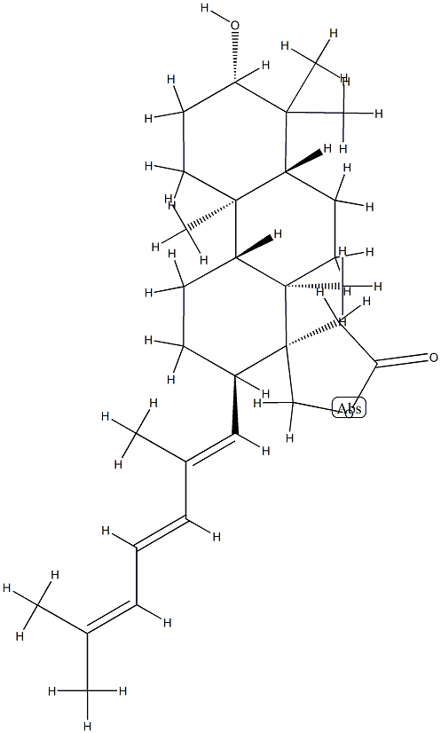 Ebelin lactone Struktur