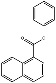 1-Naphthalenecarboxylic acid phenyl ester Struktur