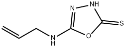 1,3,4-Oxadiazole-2(3H)-thione,5-(2-propenylamino)-(9CI) Struktur