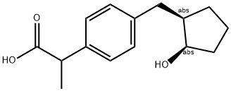 rac cis-Loxoprofen Alcohol Struktur