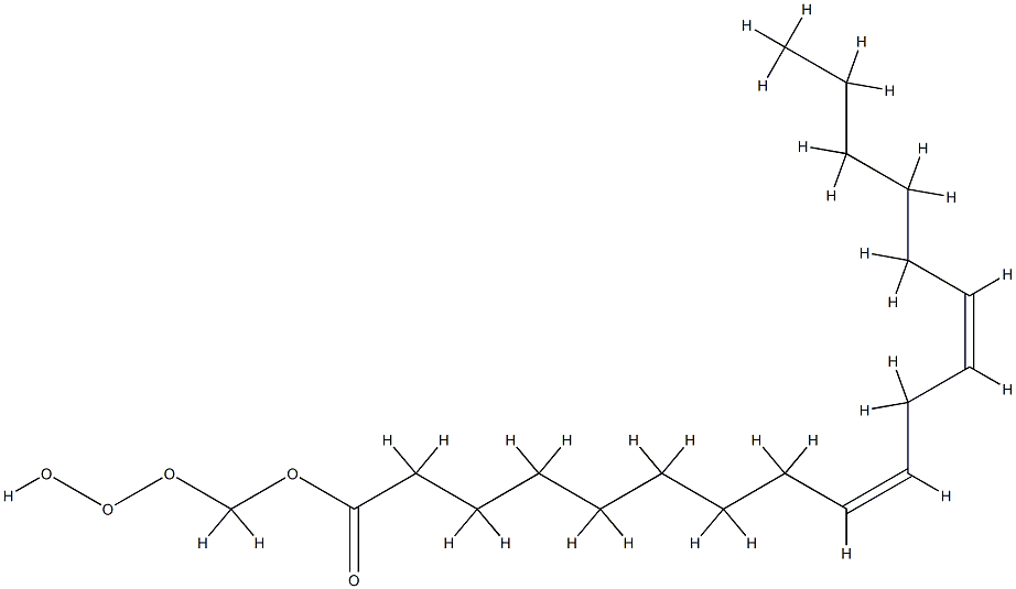 methyl linoleate ozonide Struktur