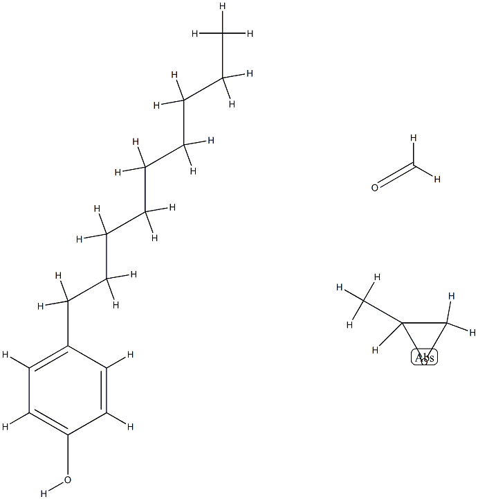 Formaldehyde, polymer with methyloxirane and 4-nonylphenol Struktur