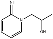 1(2H)-Pyridineethanol,2-imino-alpha-methyl-(9CI) Struktur