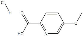 5-Methoxypyridine-2-carboxylicacidhydrochloride Struktur