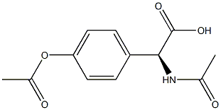 Ac-Phg(4-OAc)-OH Struktur