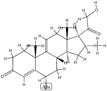 化合物 U 72745G 結(jié)構(gòu)式