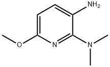 2,3-Pyridinediamine,6-methoxy-N2,N2-dimethyl-(9CI) Struktur