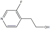 4-Pyridineethanol,3-fluoro-(9CI) Struktur