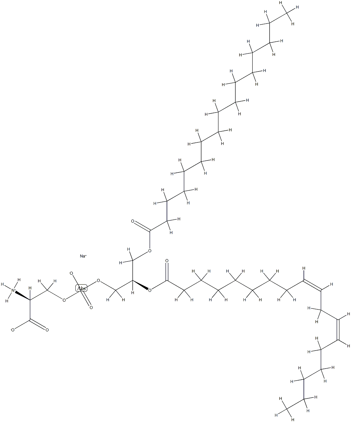 PHOSPHATIDYLSERINE(SOY)(RG) Struktur