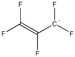 Allyl, pentafluoro-, radical Struktur