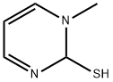 2-Pyrimidinethiol,1,2-dihydro-1-methyl-(9CI) Struktur