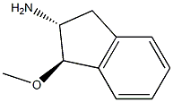 1H-Inden-2-amine,2,3-dihydro-1-methoxy-,(1R,2R)-rel-(9CI) Struktur